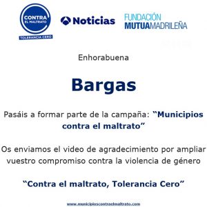 Bargas, contra la violencia de género