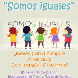 Taller de manualidades: «Somos iguales»