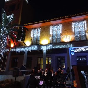 Inauguración del alumbrado navideño