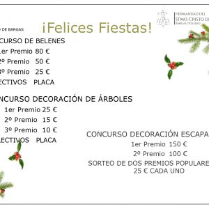 Concurso de Belenes y decoración de Árboles y Escaparates de Navidad 2021