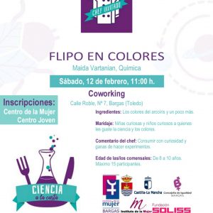 Ciencia a la carta: «Flipo en colores»