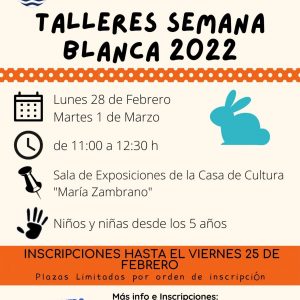 Talleres Semana Blanca 2022