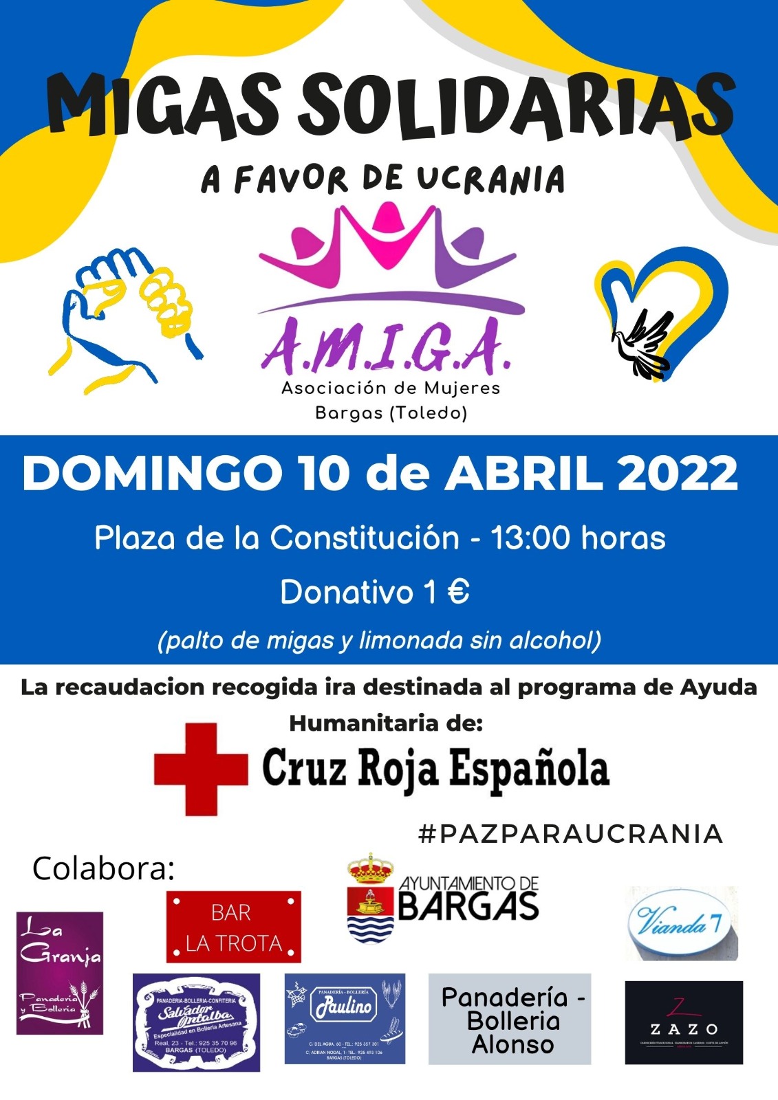 Migas Solidarias a favor de Ucrania