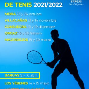 Calendario Interescuelas de Tenis 2021/2022