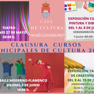 Clausura Cursos Municipales de Cultura 2022