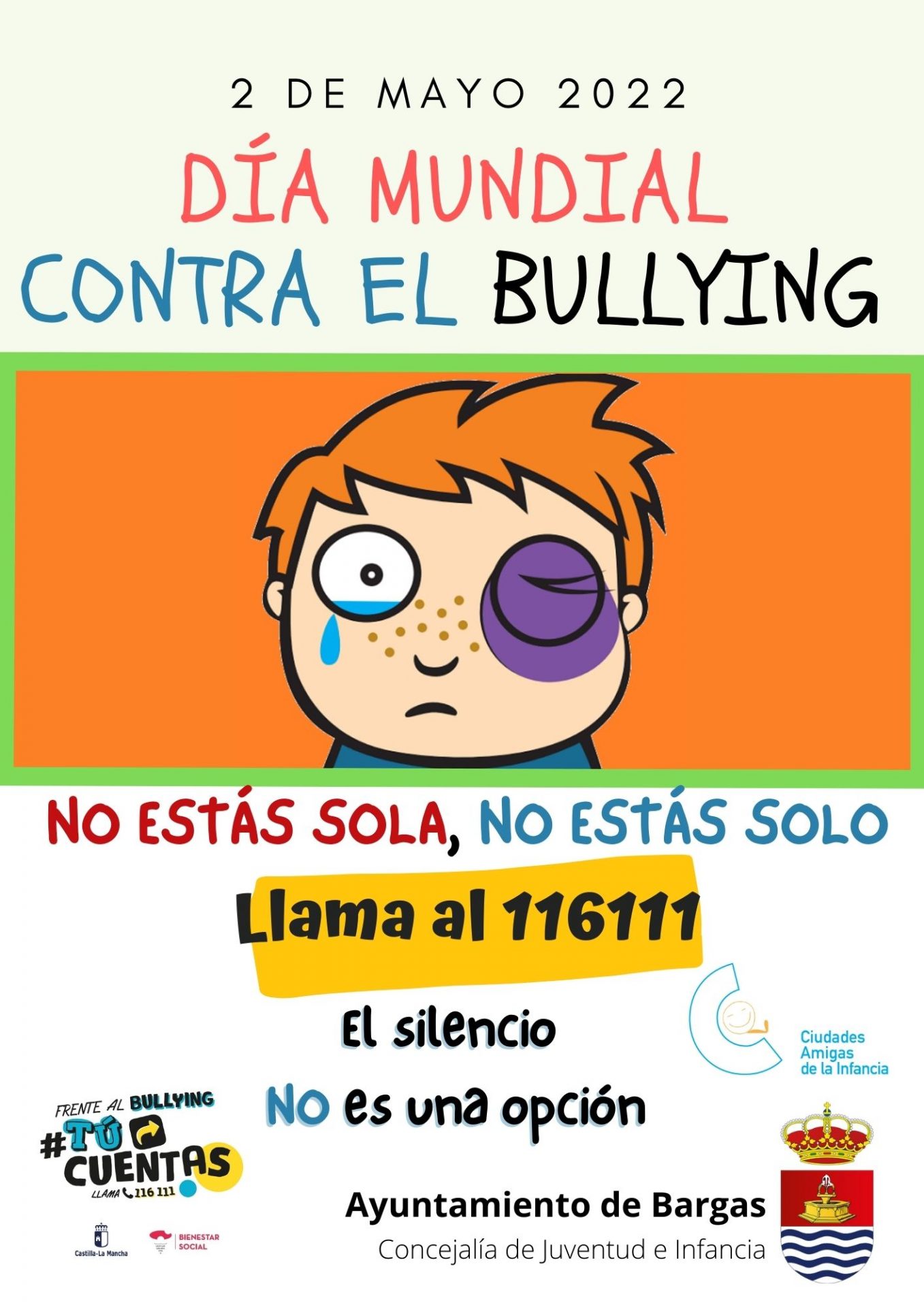 Bargas lanza una campaña contra el bullying