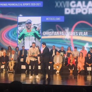 Christian Palomares Vilar Premio Provincial de motociclismo