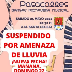 APLAZADO: Pasacalles: A.M. «Santa Cecilia»