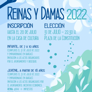 NOTA INFORMATIVA: Reinas y Damas 2022