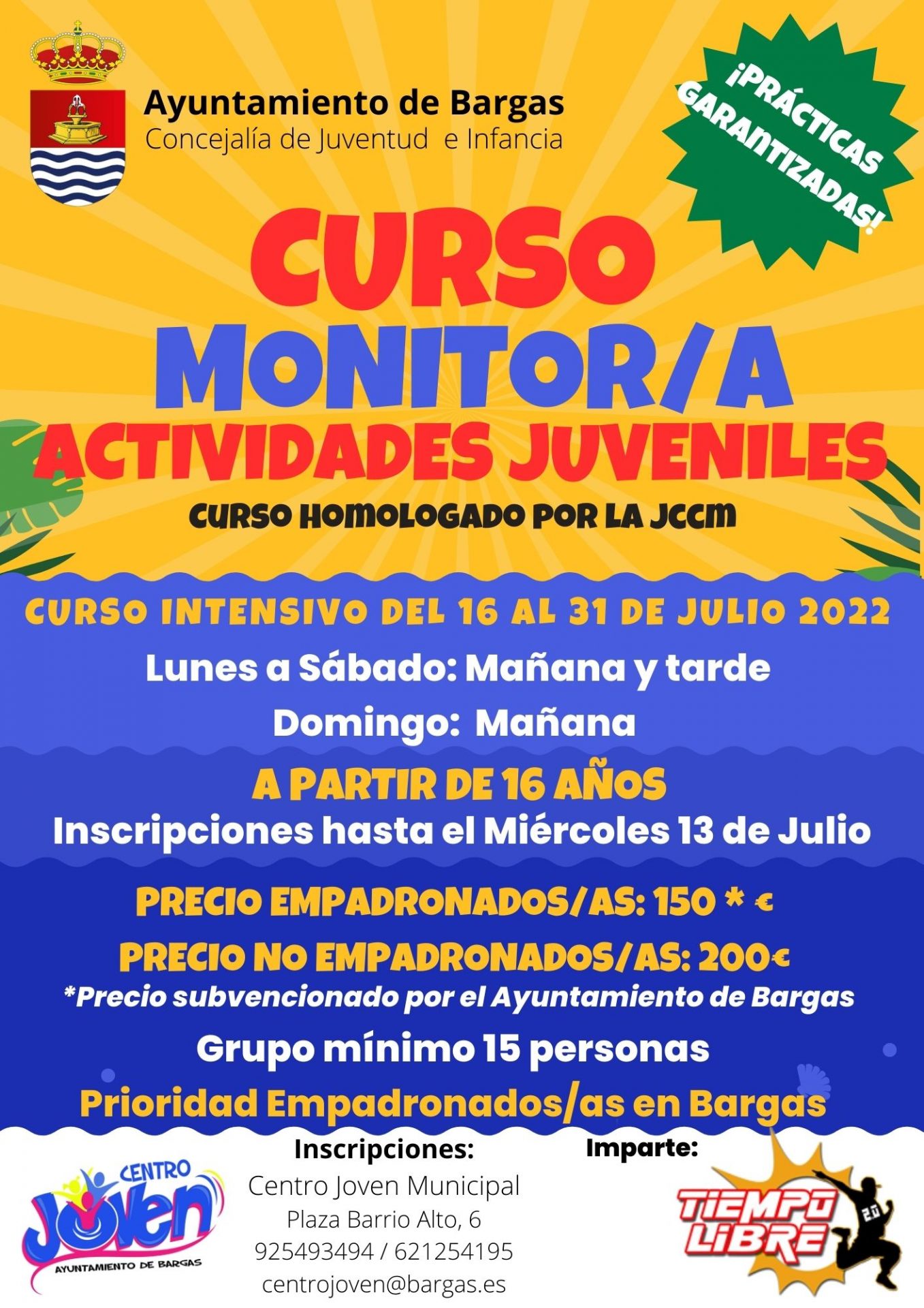 Curso de Monitor/a de Actividades Juveniles 2022