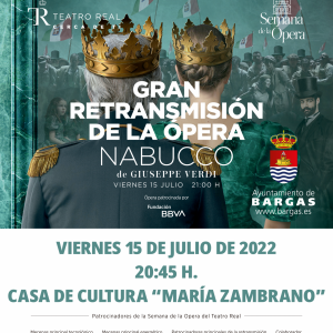 Retransmisión de la ópera: Nabucco