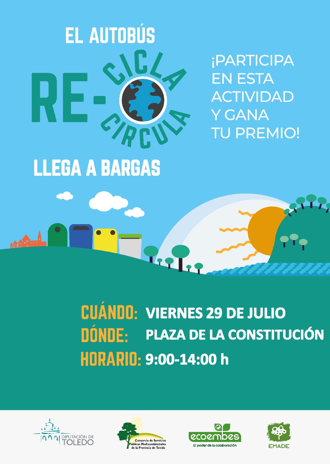 ♻️¡Participa en la caravana Recicla-Recircula y gana tu premio!🎁