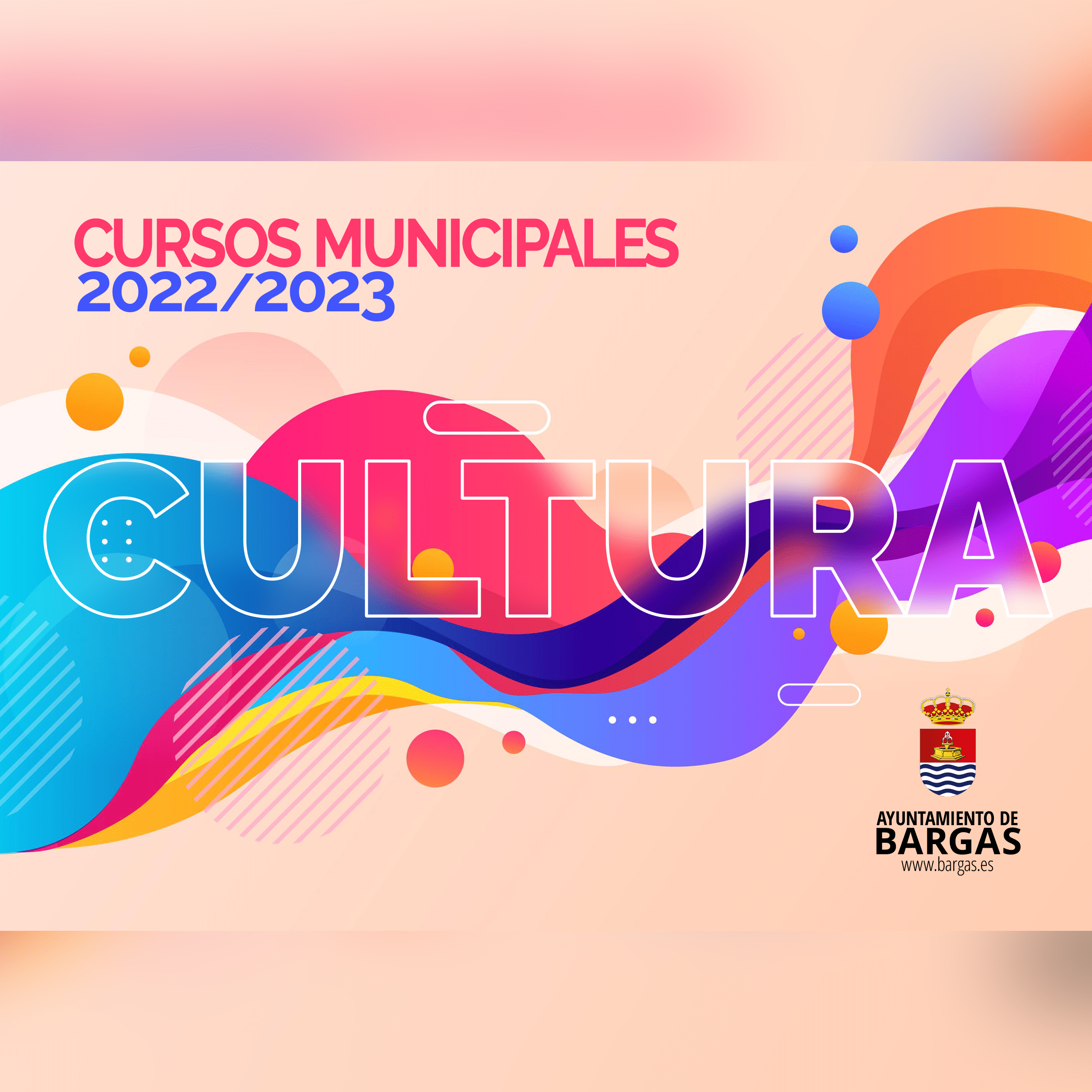Cursos Municipales de Cultura 2022/2023 (Inscripciones hasta el 30 de agosto)
