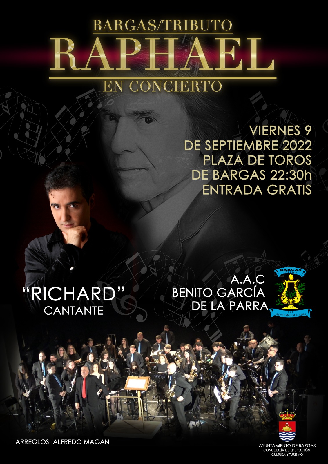 Bargas/Tributo Raphael en Concierto