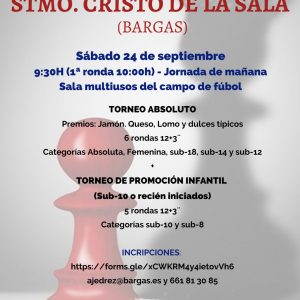 Torneo de Ajedrez «Stmo. Cristo de la Sala»