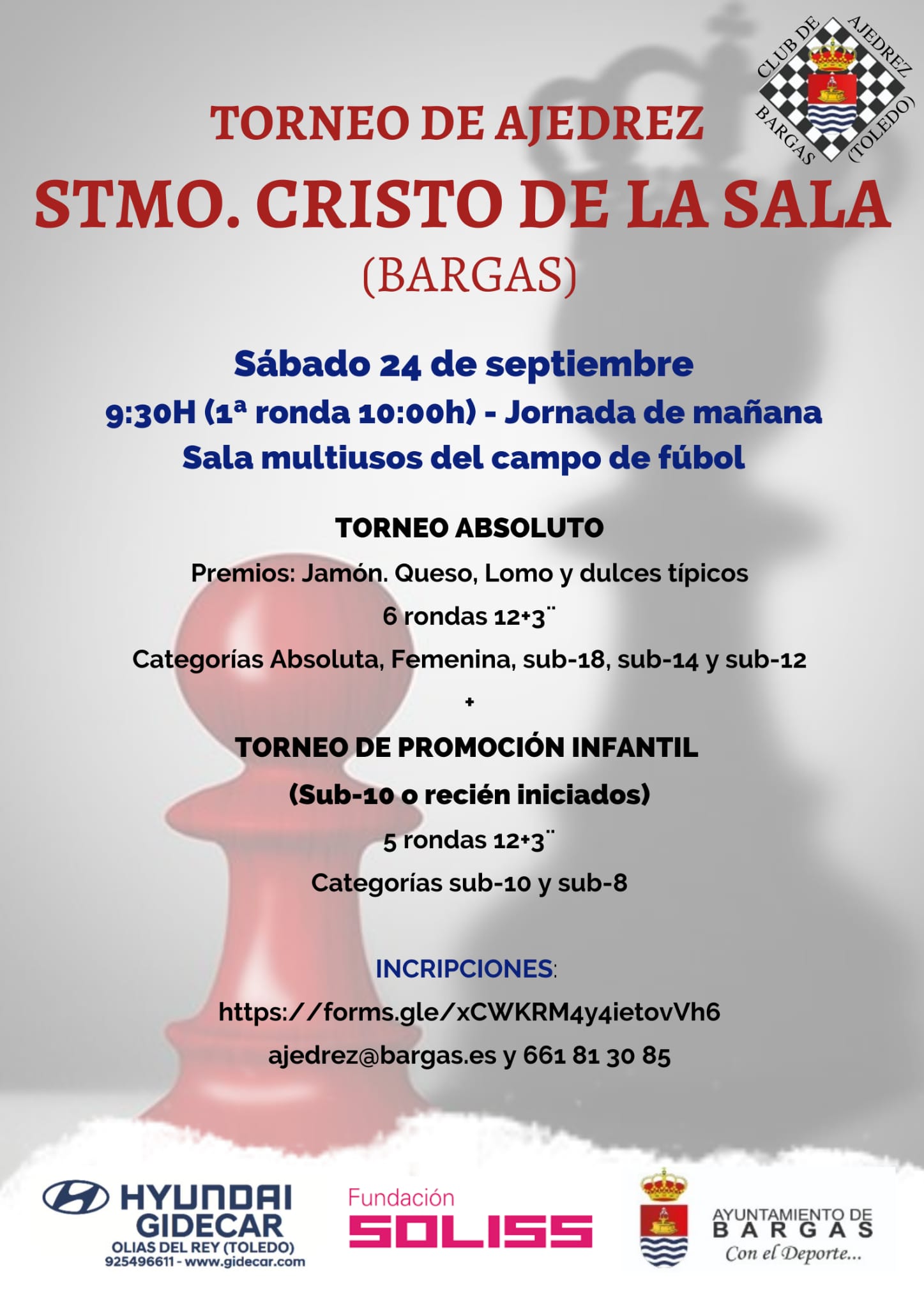 Torneo de Ajedrez «Stmo. Cristo de la Sala»