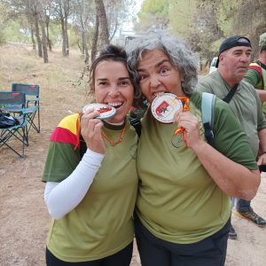 La vecina, Rosario Gómez Sierra, subcampeona de CLM en Tiro con Arco