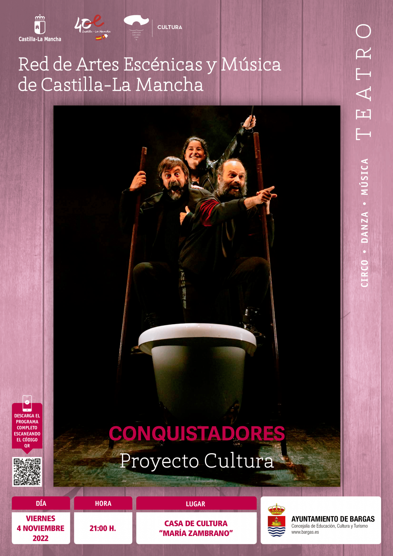 Teatro jóvenes/adultos: «Conquistadores»