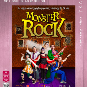 Teatro/Musical (+4 años): «Monster Rock»