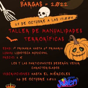 🎃 Taller de Manualidades Terroríficas – Halloween 2022