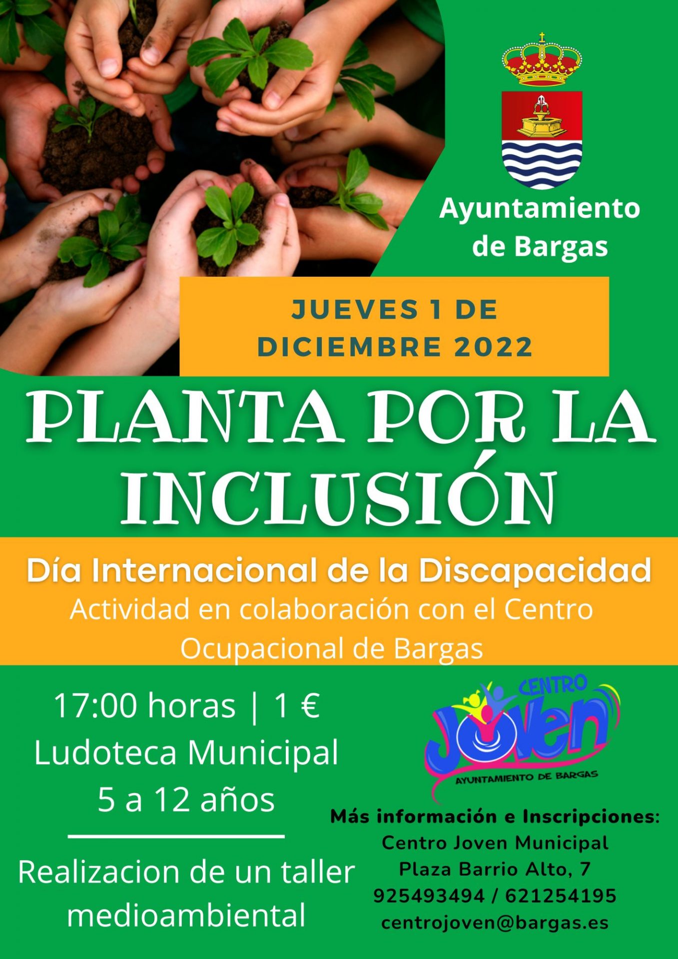 Planta por la Inclusión – Actividad Medioambiental