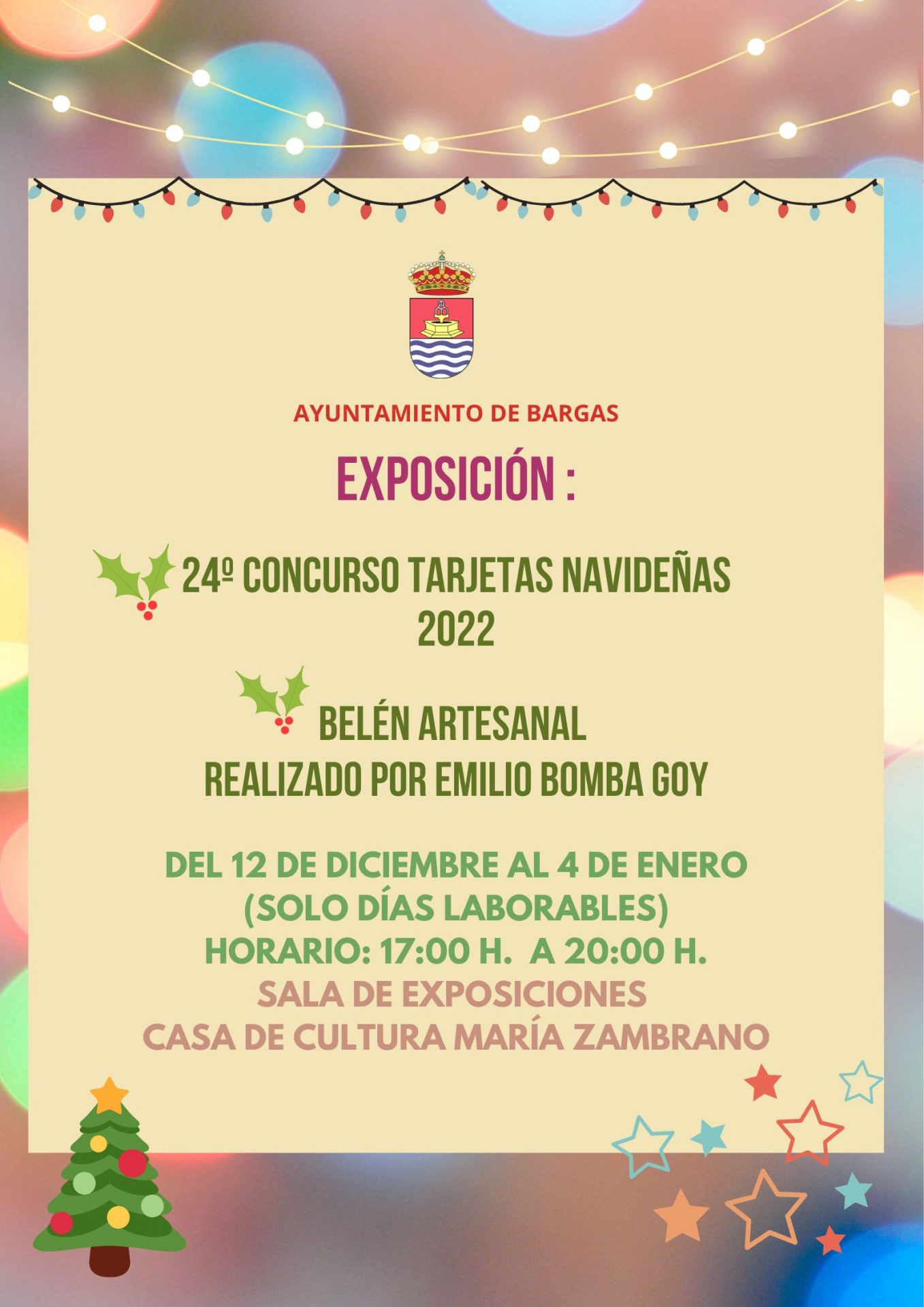 Exposición del 24º Concurso de Tarjetas Navideñas 2022