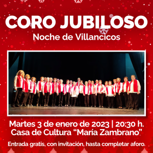 Concierto: Coro Jubiloso – «Noche de villancicos»