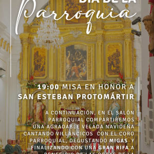 26 de Diciembre – Día de la Parroquia