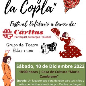 Festival solidario a favor de Cáritas: «Homenaje a la Copla»