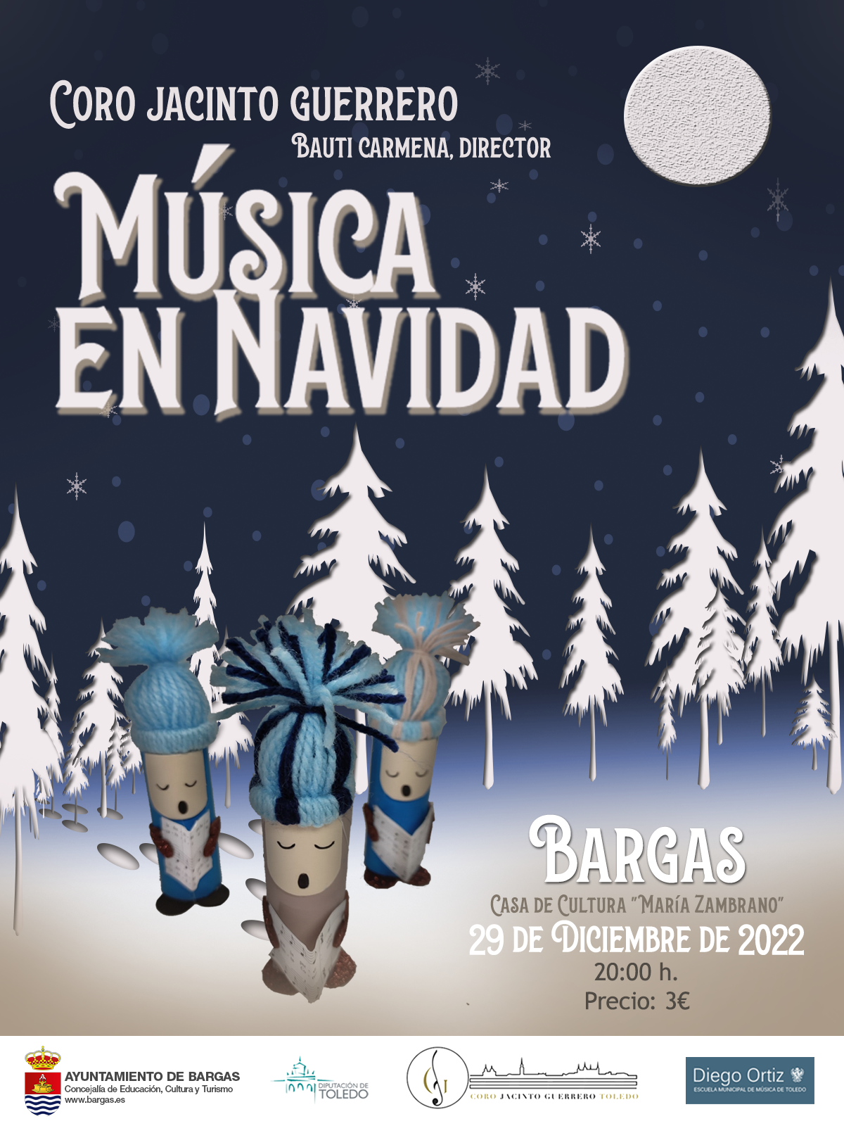 Concierto: Coral Jacinto Guerrero – «Música en Navidad»