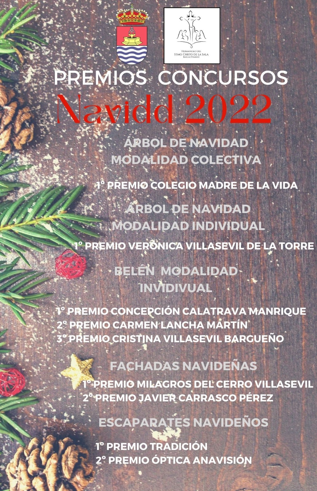 Premios concursos Navidad 2022