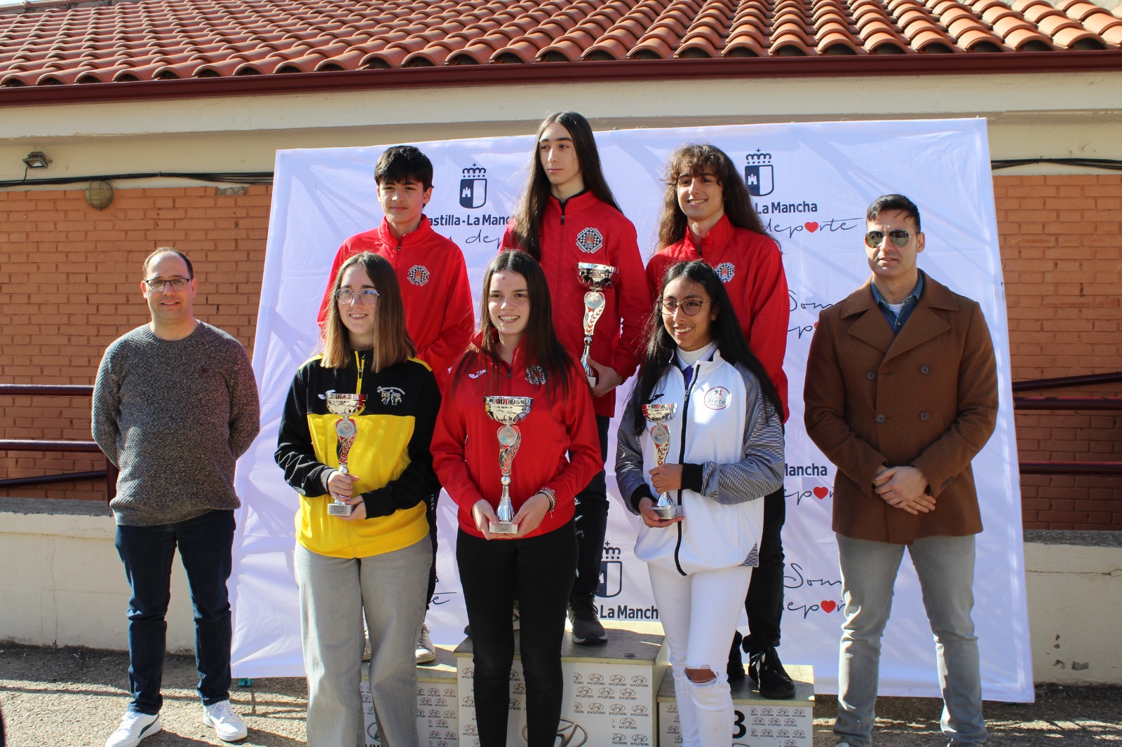 3. Podiun cadete. Dante y Paula campeones. Izan y Antonio