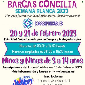 Bargas Concilia – Semana Blanca 2023