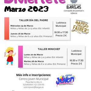 Diviértete-Marzo 2023