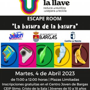 Nuevo Escape Room en Bargas, «Tú eres la llave»