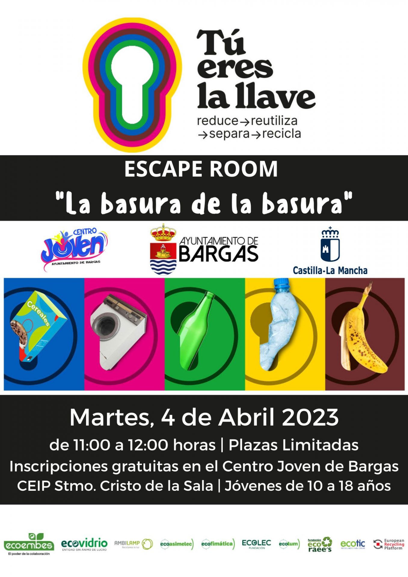 Nuevo Escape Room en Bargas, «Tú eres la llave»