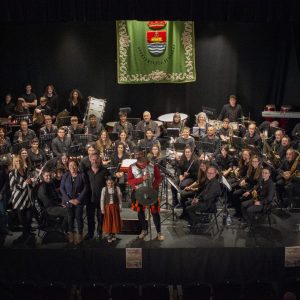 La Asociación Musical «Santa Cecilia» ofreció un concierto por el 40 Aniversario del Estatuto de Autonomía de Castilla-La Mancha en la Casa de Cultura de Bargas