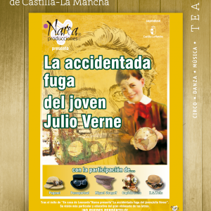 Teatro infantil: «La accidentada fuga del joven Julio Verne»
