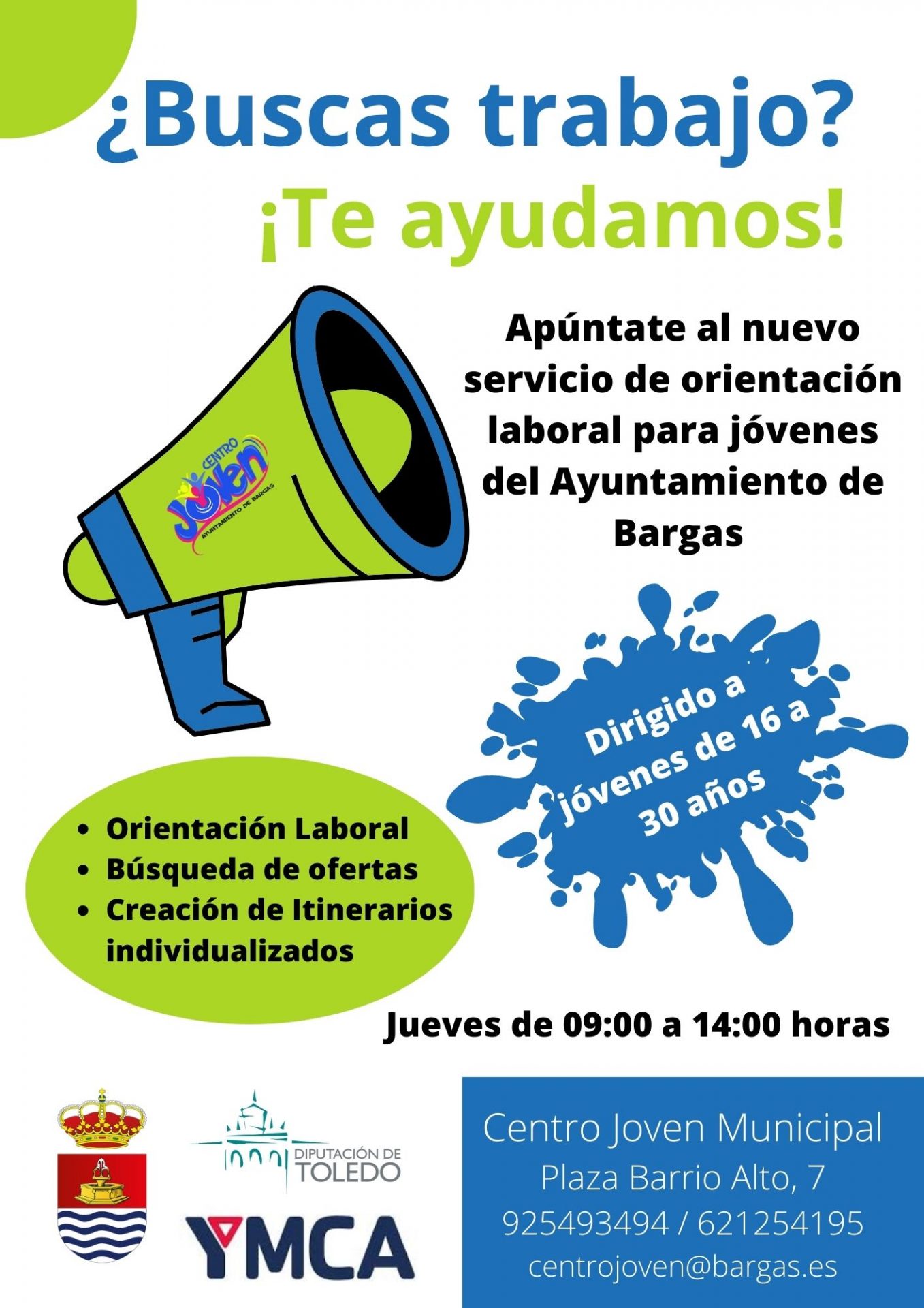 ¿Buscas trabajo? ¡Te ayudamos!