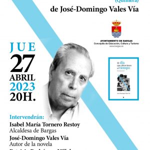 Presentación del libro: «El día que detuvimos el tiempo» (Quimera) de José-Domingo Vales Vía