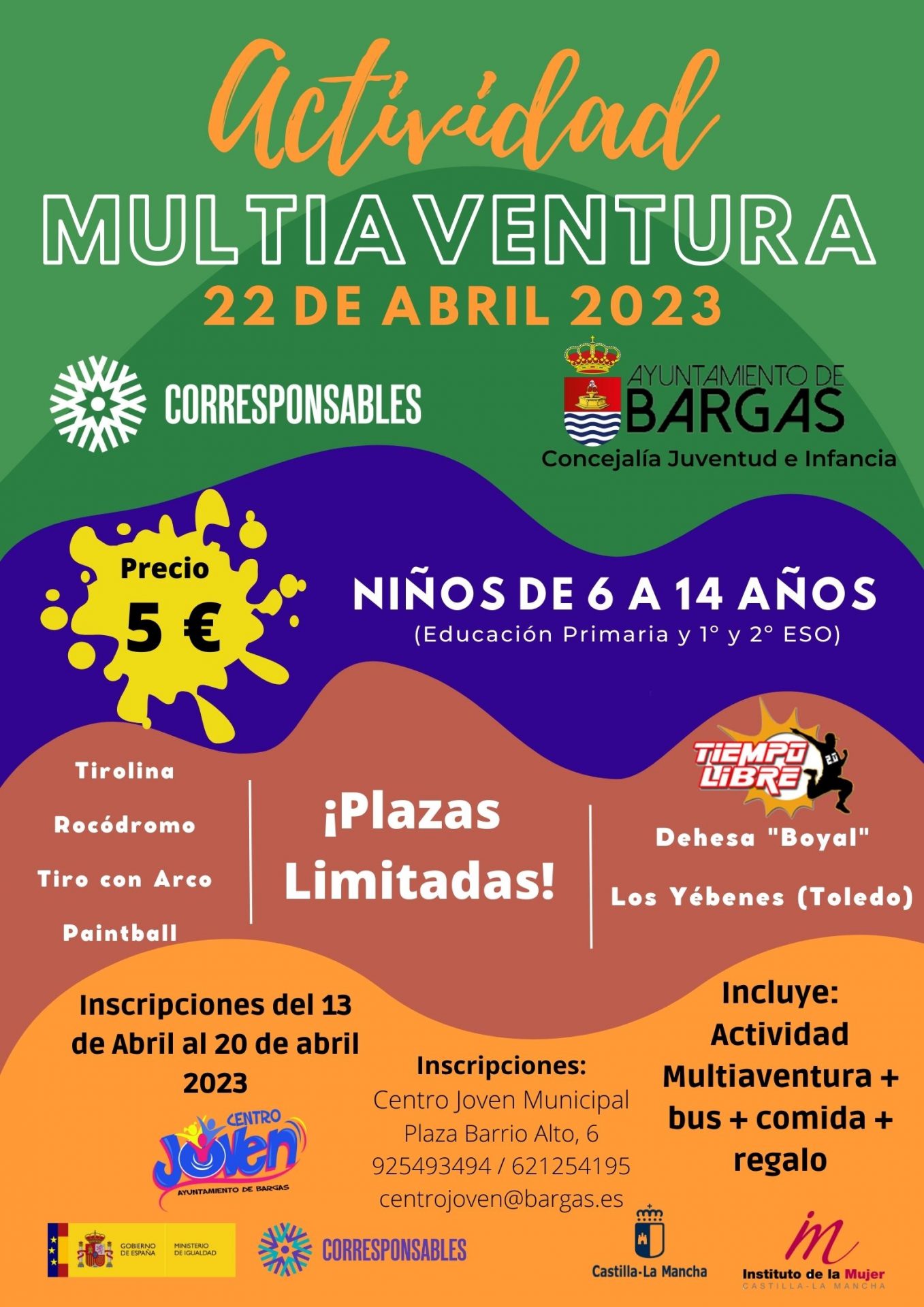 Actividad Multiaventura – Bargas 2023