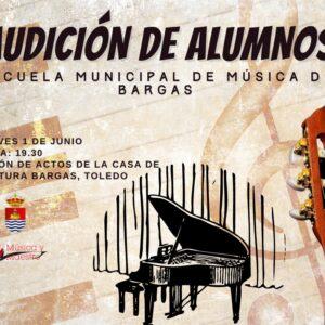 Audición de alumnos de la Escuela Municipal de Música 2022/2023