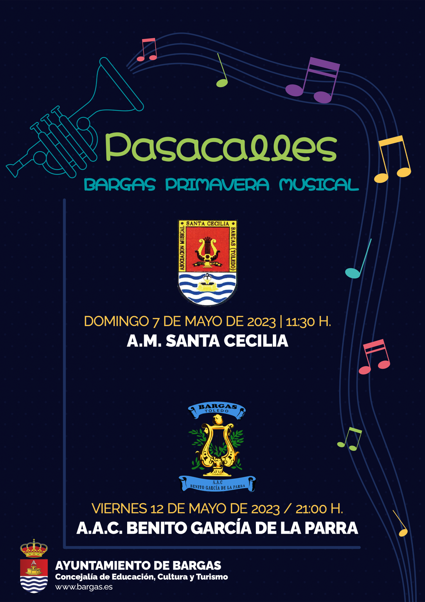 Pasacalles – Bargas Primavera Musical 2023