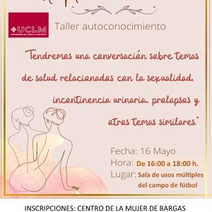 Taller sobre salud y suelo pélvico: “Un placer conocerme”