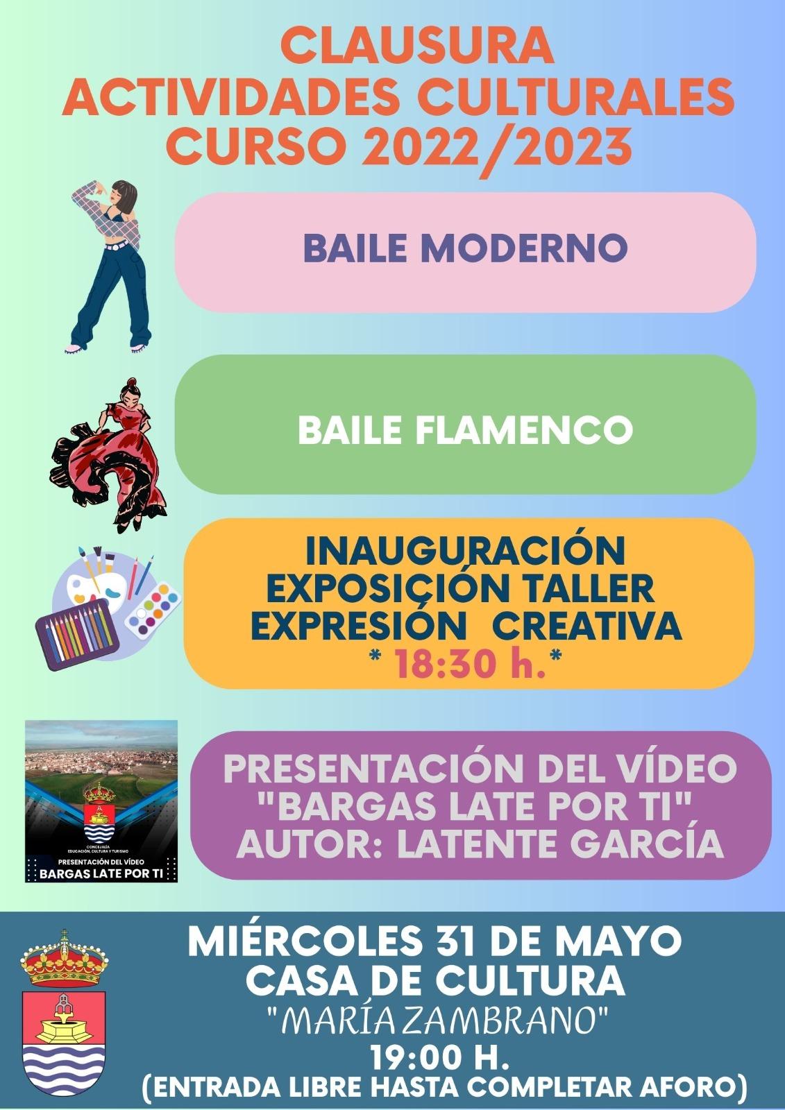 Clausura Actividades Culturales Curso 2022/2023