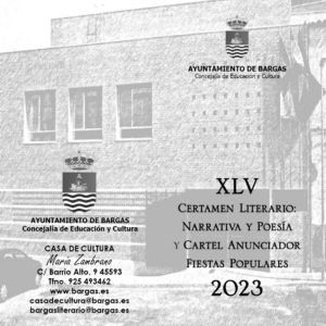 Bases del XLV Certamen Literario.
