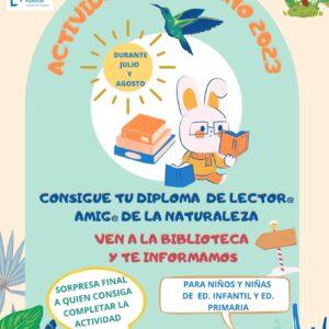 Biblioteca Pública Municipal – Actividad Verano 2023