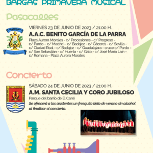 Bargas Primavera Musical – Pasacalles y Concierto