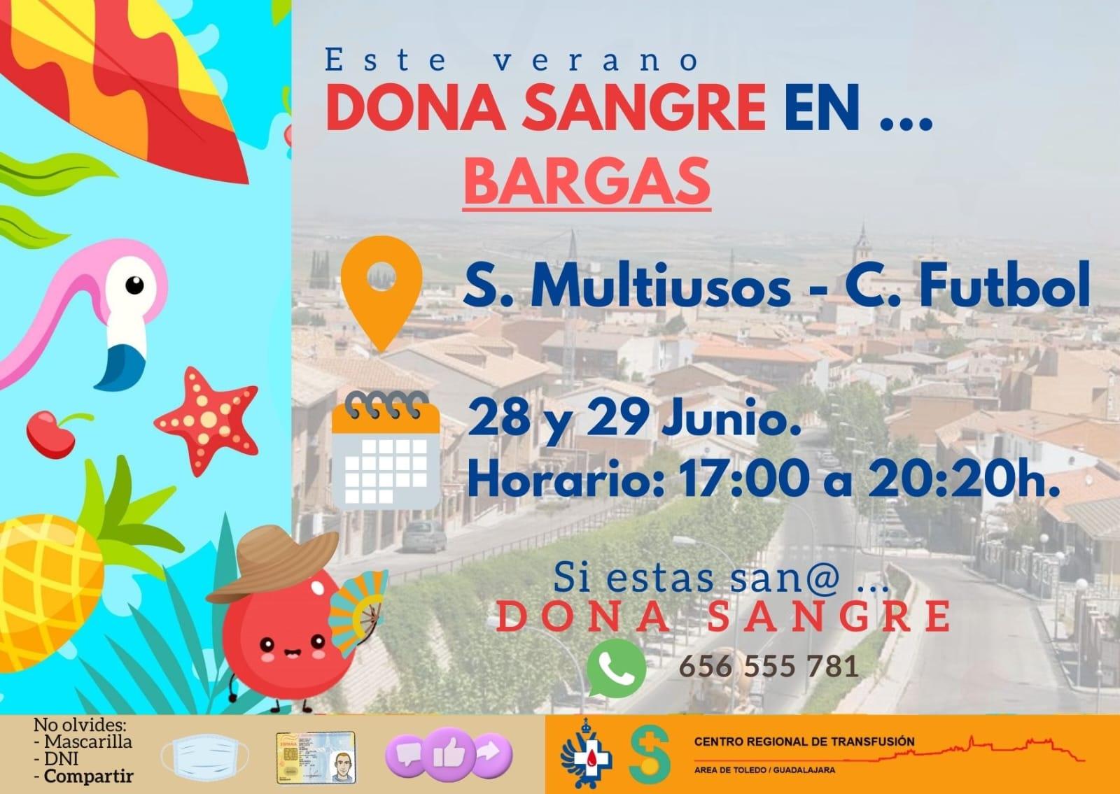 Este verano, DONA SANGRE EN BARGAS