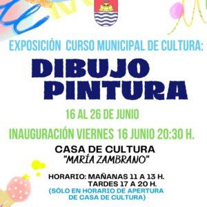 Exposición del Curso Municipal de Dibujo y Pintura 2022/2023